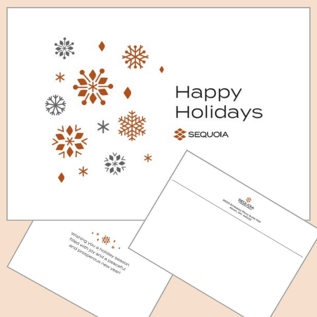 Holiday Greeting Cards & Envelopes (set of 50)