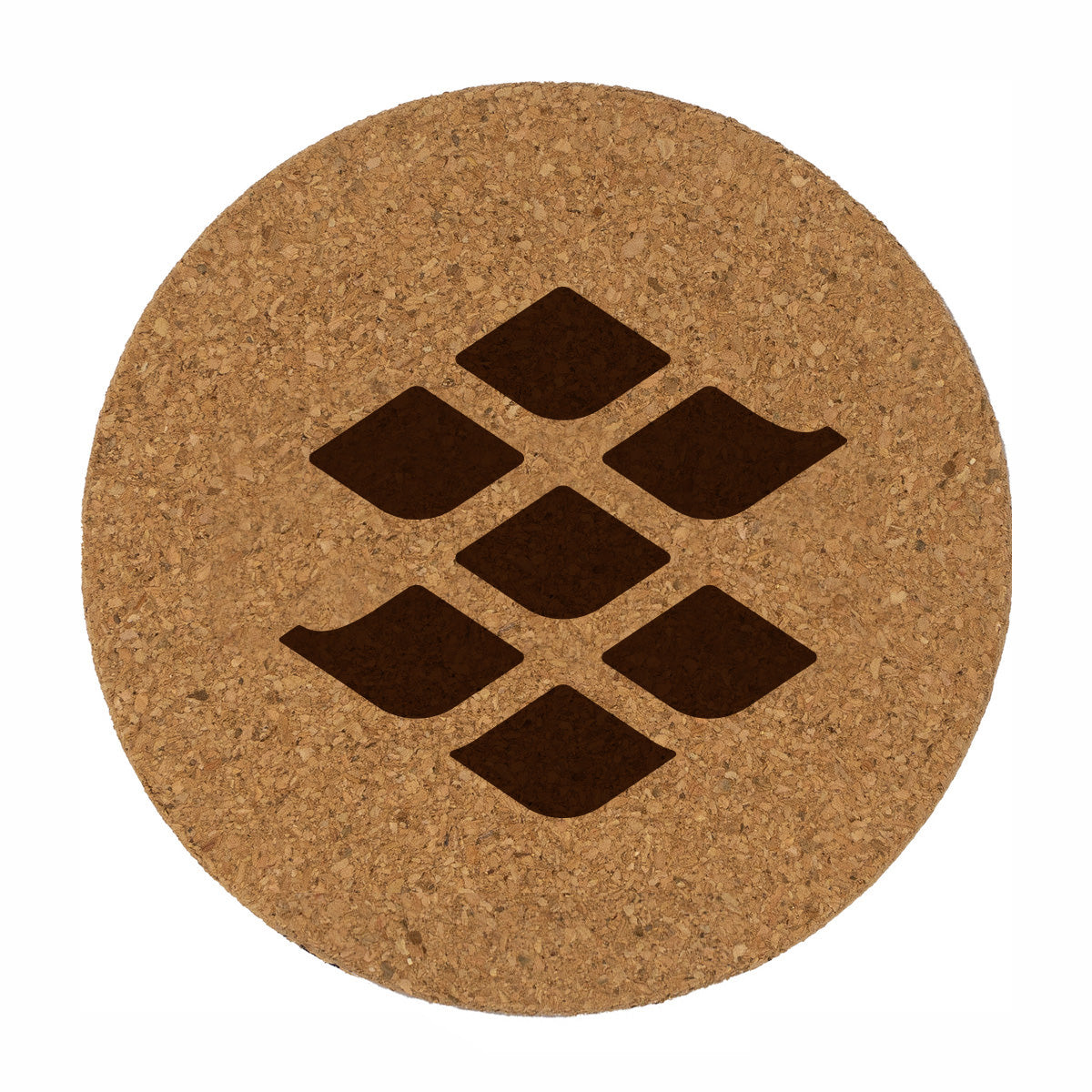 Cork Beverage Coasters with SFG Logo (box of 25)