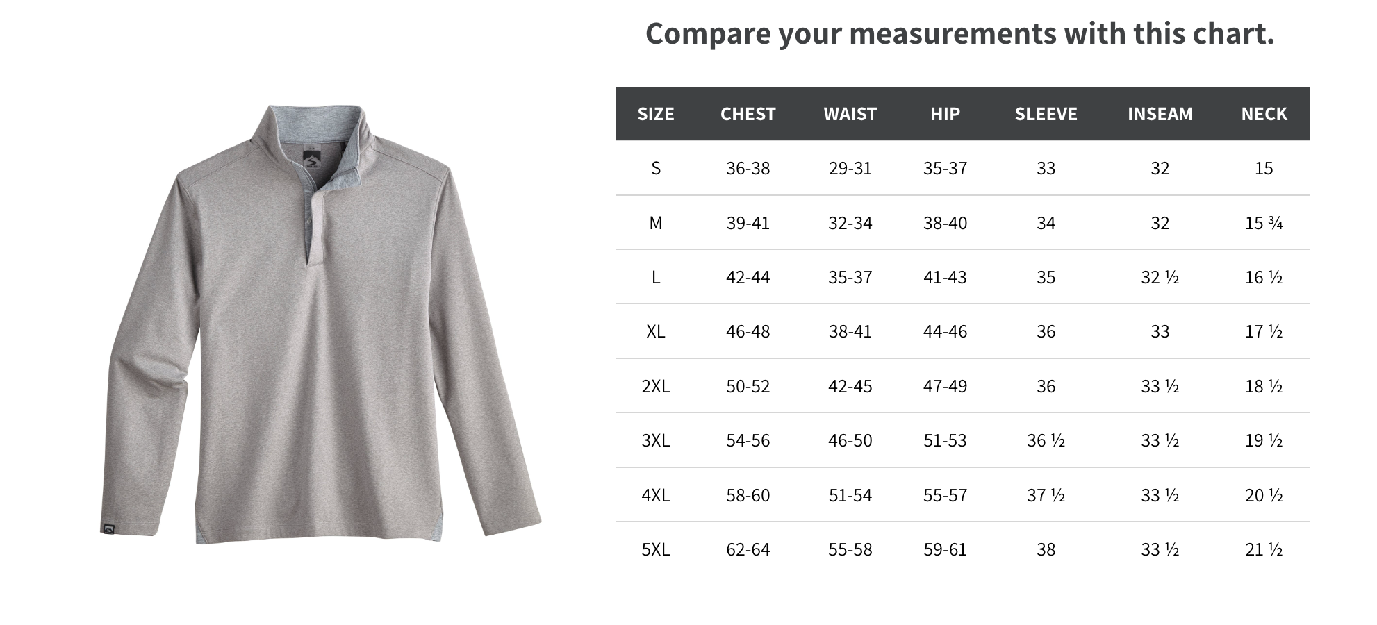 Men's Sidekick 1/4 Zip ALMOST GONE